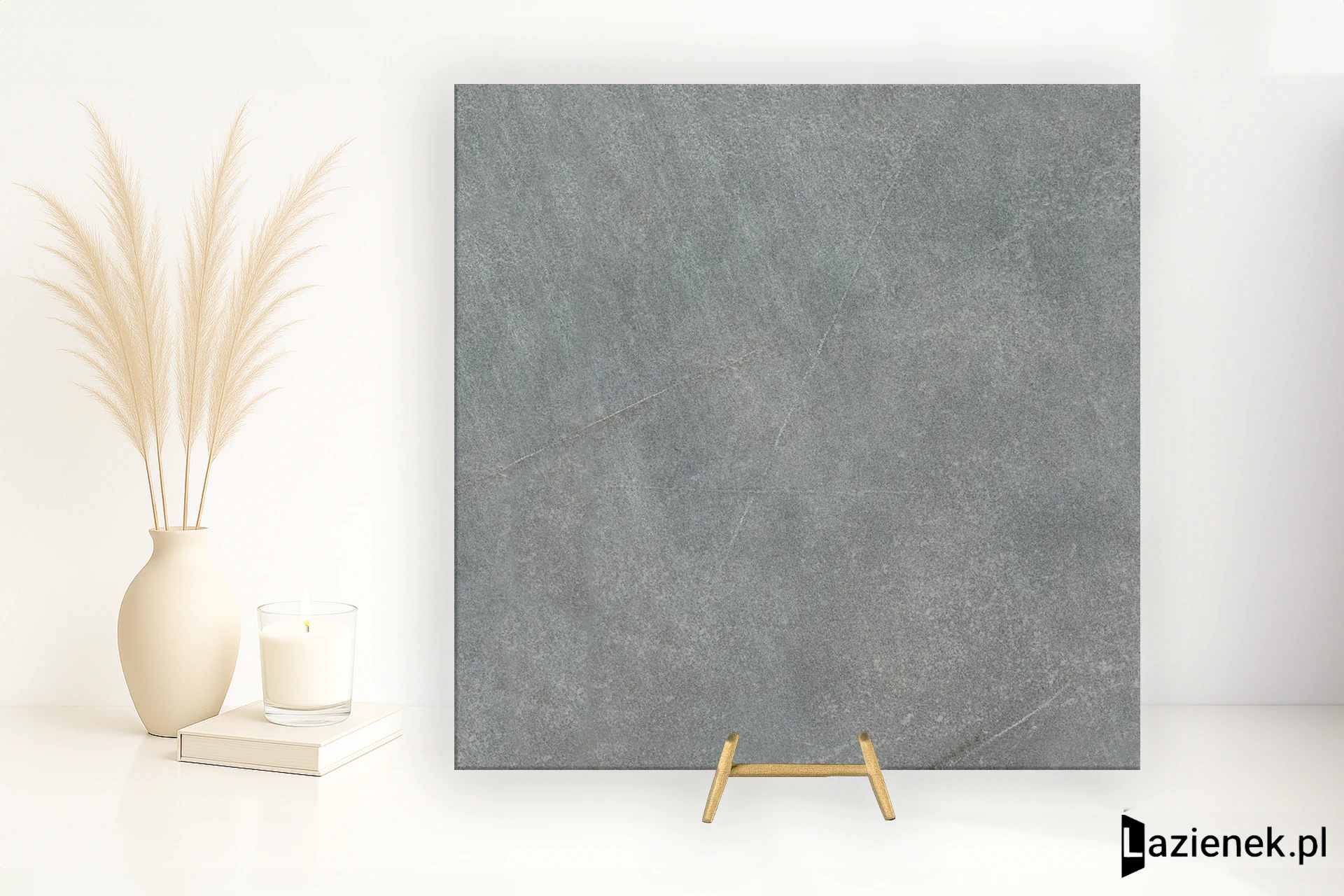 Casalgrande Padana Meteor Grigio połaczenie mat-poler 45x45 cm gr. 8 mm - płytka nierektyfikowana/7350235